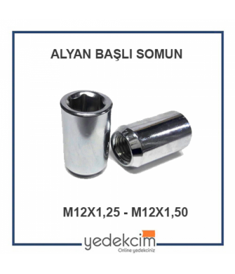 Alyan Başlı Somun M12X1,5 M12X1,25