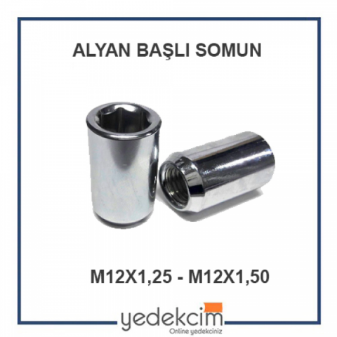 Alyan Başlı Somun M12X1,5 M12X1,25