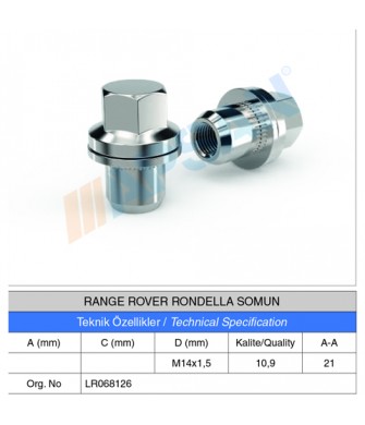 RANGE ROVER RONDELLA SOMUN RANGE ROVER RONDELLA SOMUN