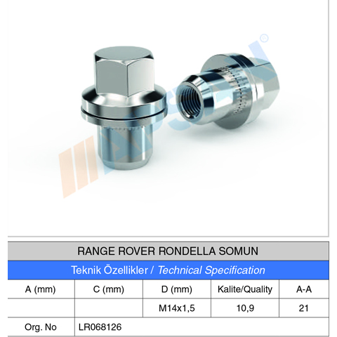 RANGE ROVER RONDELLA SOMUN 