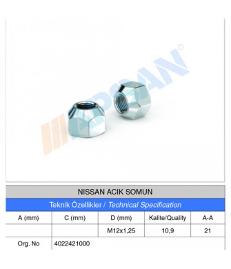 NISSAN AÇIK SOMUN NISSAN AÇIK SOMUN