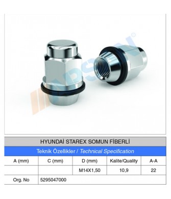 HYUNDAİ STAREX SOMUN FİBERLİ HYUNDAİ STAREX SOMUN FİBERLİ