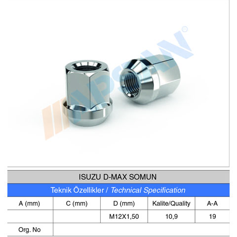 ISUZU D-MAX SOMUN 